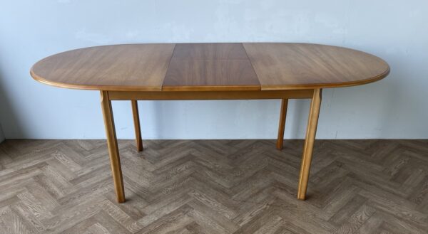 Meredew Large Vintage Oval Extending Teak Dining Table