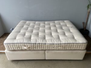 VISPRING Extra Firm King Size Prestige Divan Bed Base and Herald Superb Mattress