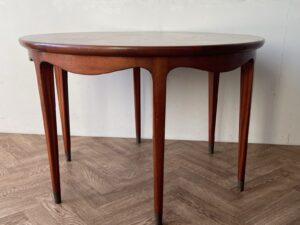 Vintage Retro MCM Large Round Coffee / Side Table With 6 Legs