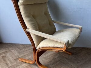 Siesta Chair Ingmar Relling Westnofa Ekornes Vintage MCM Lounge Armchair #2