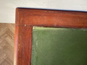 Vintage Antique Victorian Pedestal Desk With Drawers