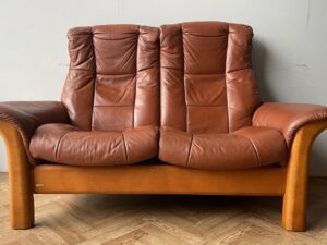 EKORNES Stressless Windsor Reclining Sofa and 2 Armchairs Recliners